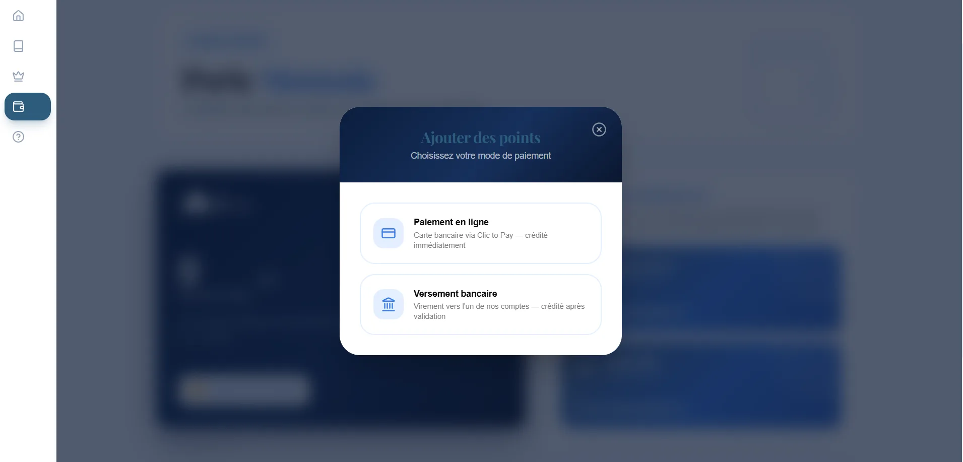 Étape 3 — Paiement en ligne sécurisé